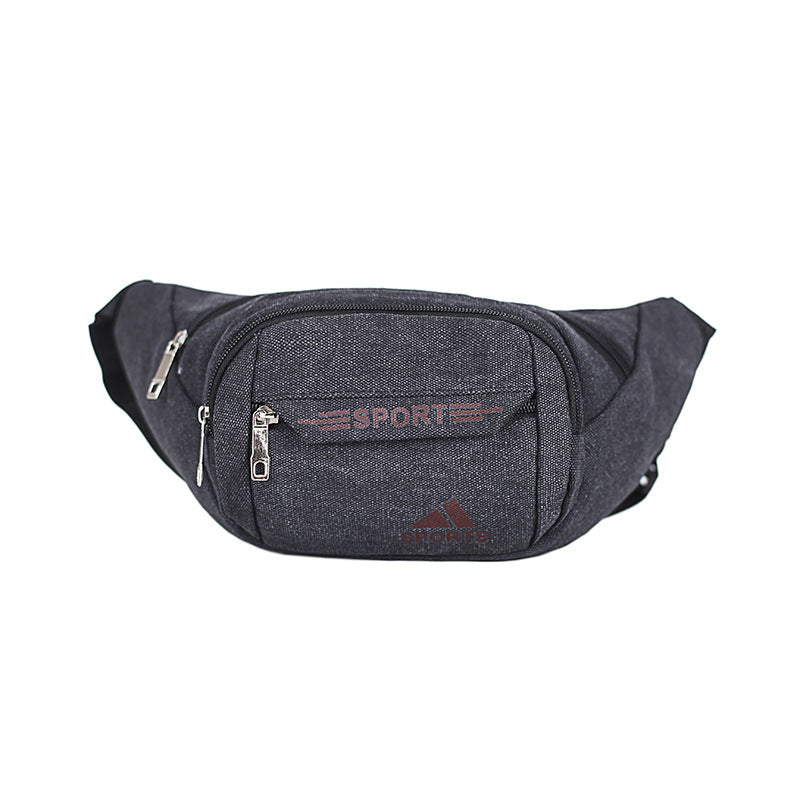 Women's & Men's & Canvas Fashion Large Capacity Storage Men's Waist Packs