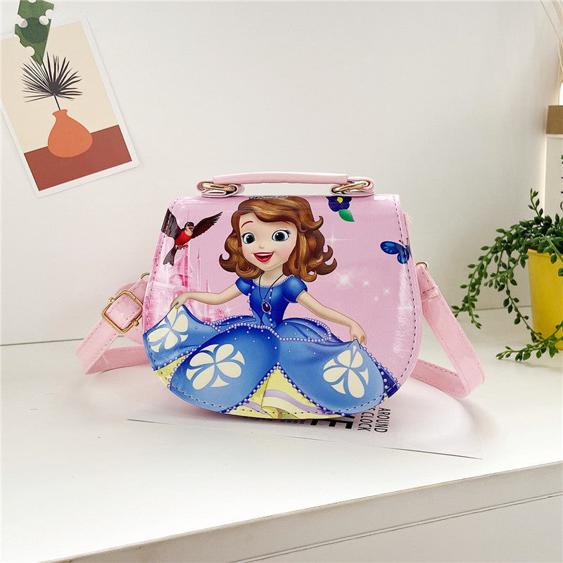 Children's Small Fashion Princess Elsa Cute Sophie Children's Shoulder Bags