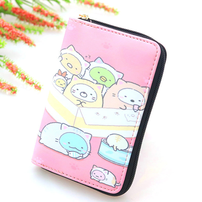 Cartoon Cute Collection For Selection Leather Ladies Wallets