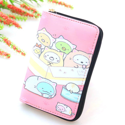 Cartoon Cute Collection For Selection Leather Ladies Wallets