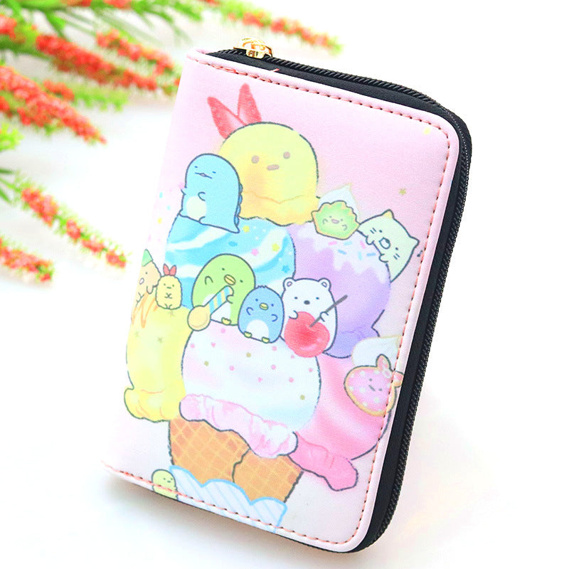 Cartoon Cute Collection For Selection Leather Ladies Wallets