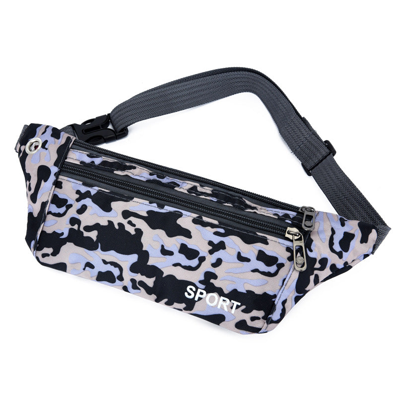 Men's Slow Step Tight Thin Type Camouflage Men's Waist Packs