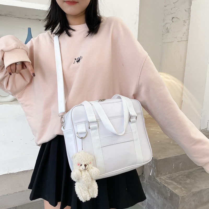 Women's Cute Preppy Style Uniform Commuter Crossbody Bags