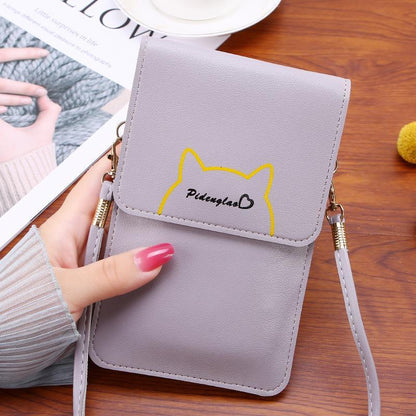 Female Summer Simple Portable Thin Korean Phone Bags