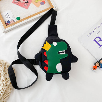 Children's Handsome Dinosaur Korean Style Small Cute Children's Shoulder Bags