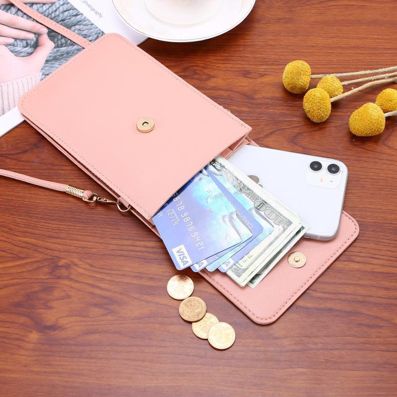 Female Summer Simple Portable Thin Korean Phone Bags