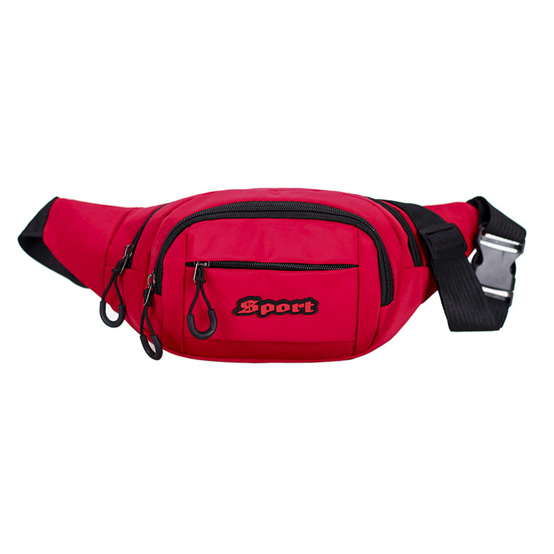 Women's & Men's & Thickened Oxford Cloth Large Capacity Men's Waist Packs