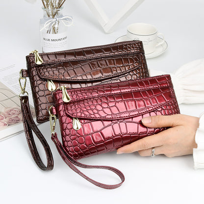 Women's Fashion Clutch Mobile Glossy Small Pouch Handbags