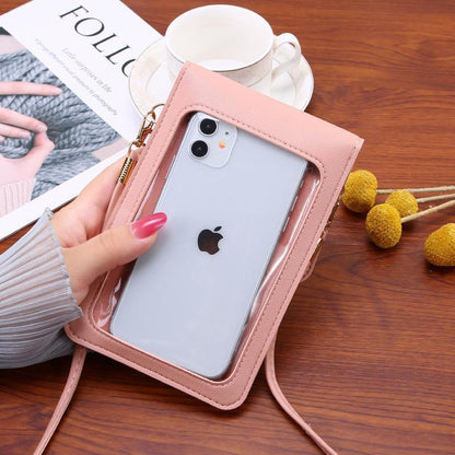 Female Summer Simple Portable Thin Korean Phone Bags