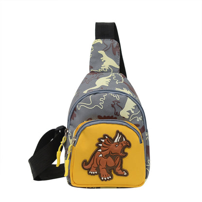 Summer Cute Boys Cartoon Dinosaur Boy Children's Shoulder Bags