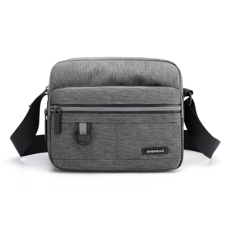 Horizontal Vertical Version Canvas Portable Mobile Shoulder Bags