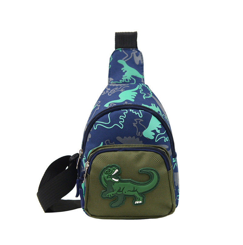 Summer Cute Boys Cartoon Dinosaur Boy Children's Shoulder Bags