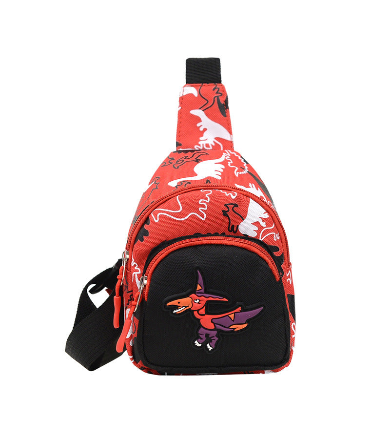 Summer Cute Boys Cartoon Dinosaur Boy Children's Shoulder Bags