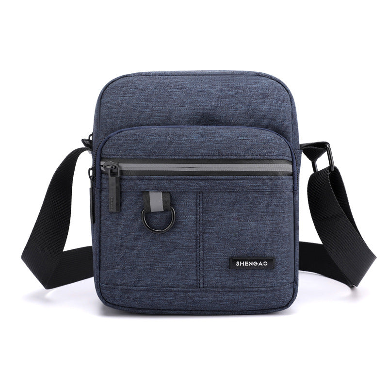 Horizontal Vertical Version Canvas Portable Mobile Shoulder Bags