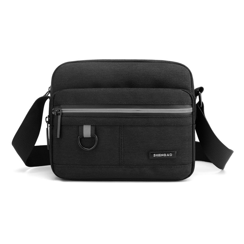 Horizontal Vertical Version Canvas Portable Mobile Shoulder Bags