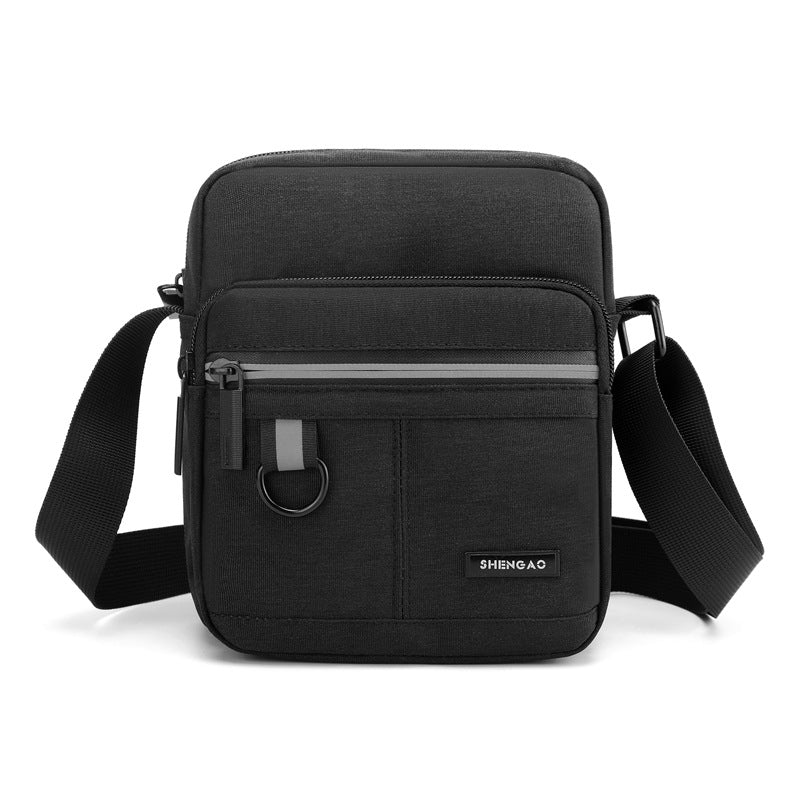 Horizontal Vertical Version Canvas Portable Mobile Shoulder Bags