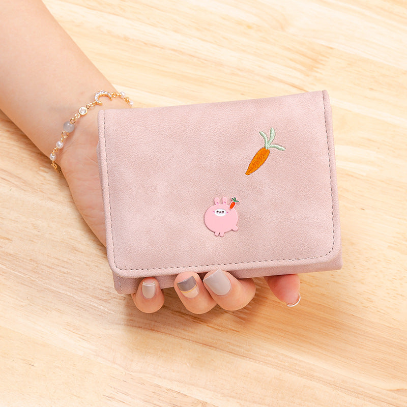 Women's Long Korean Style Fashionable Cute Fashion Ladies Wallets