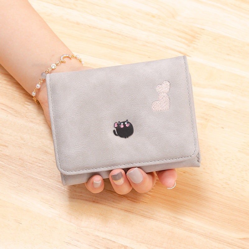 Women's Long Korean Style Fashionable Cute Fashion Ladies Wallets