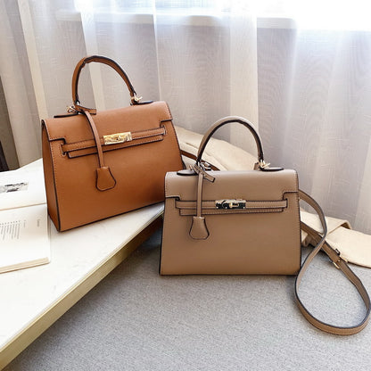 Women's Stylish Korean Portable Fashion Kelly Handbags