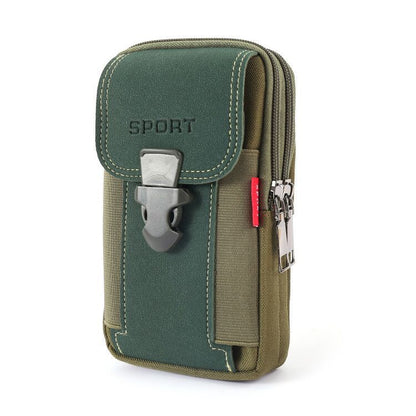 Men's New Mobile Canvas Running Inch Bags