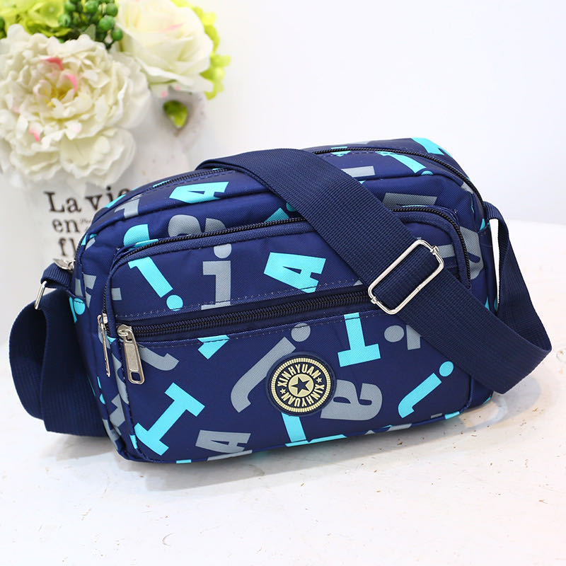 Women's Style Oxford Flower Cloth Stall Running Crossbody Bags