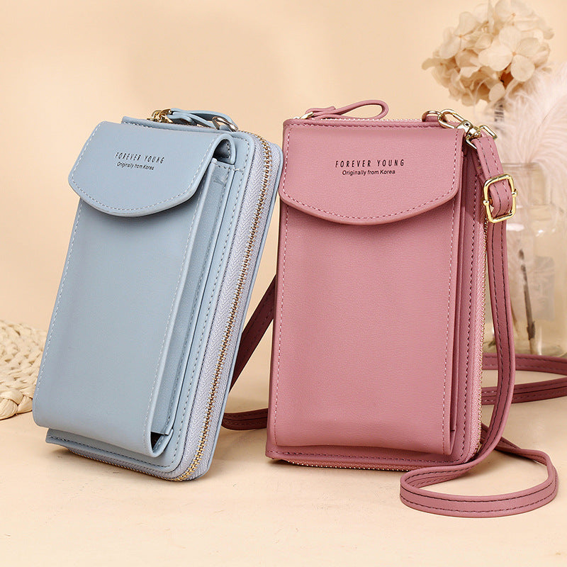 Mobile Female Long Clutch Large Capacity Phone Bags