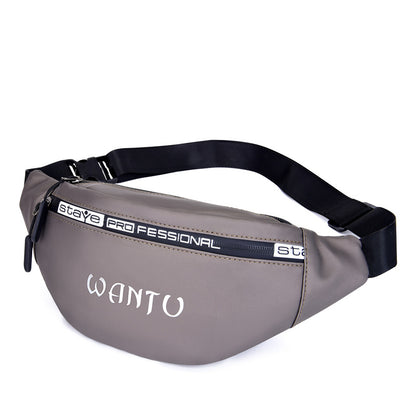 Men's Fashion Letter Trendy Mobile Business Men's Waist Packs