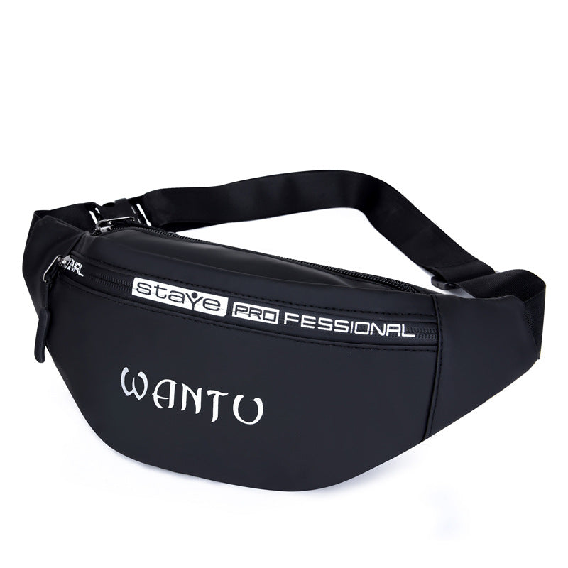 Men's Fashion Letter Trendy Mobile Business Men's Waist Packs