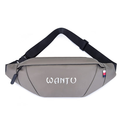 Women's & Men's & Lightweight Mobile Oxford Cloth Slanted Men's Waist Packs