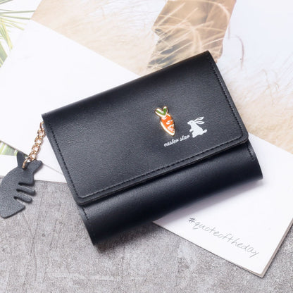 Women's Cute Short Mini Korean Style Ladies Wallets