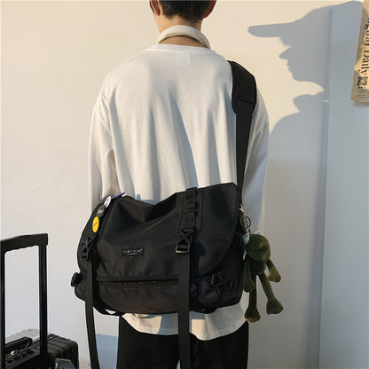 Sacs messagers pour hommes, femmes et hommes, tendance, style mécanique