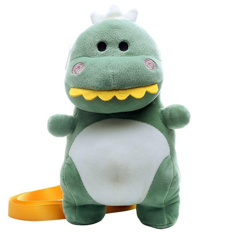 Plush Female Cute Dinosaur Stall Toy Crossbody Bags