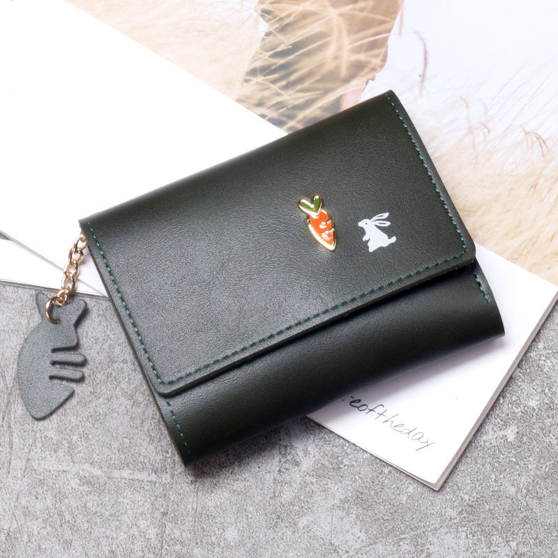 Women's Cute Short Mini Korean Style Ladies Wallets