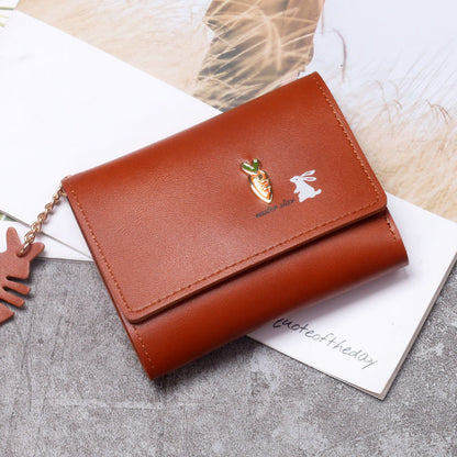 Women's Cute Short Mini Korean Style Ladies Wallets