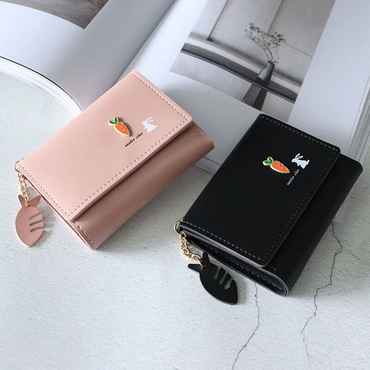 Women's Cute Short Mini Korean Style Ladies Wallets