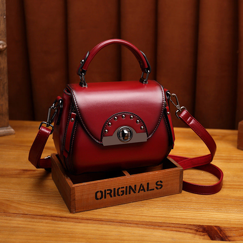 Women's Mature Elegant Retro Fashion Soft Handbags