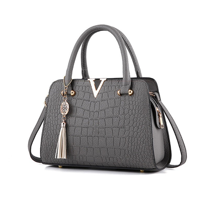 Women's Popular Snake Fish Pattern Versatile Handbags