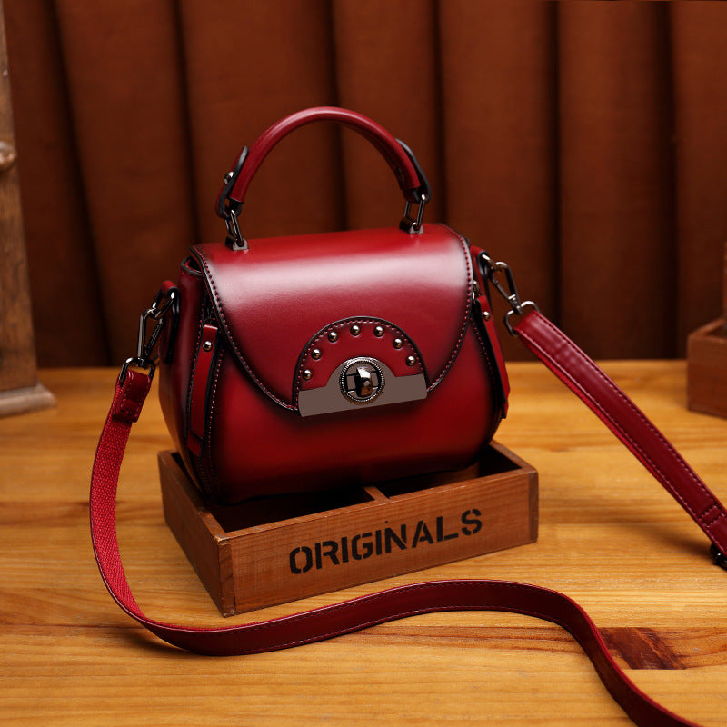 Women's Mature Elegant Retro Fashion Soft Handbags