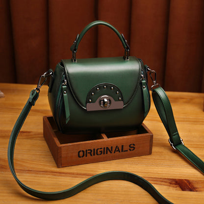 Women's Mature Elegant Retro Fashion Soft Handbags