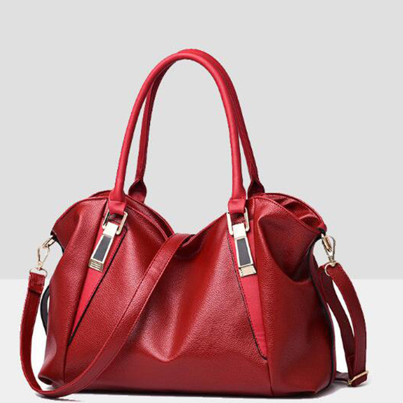 Women's Graceful Fashion Soft Temperament Mother Bags