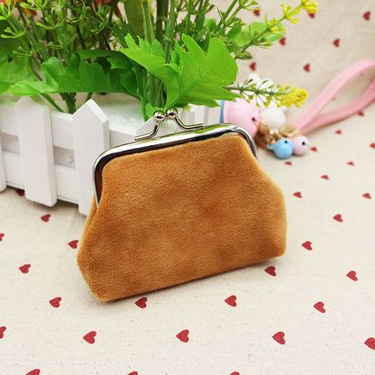 Beautiful Classy Plush Fabric Small Gift Purses