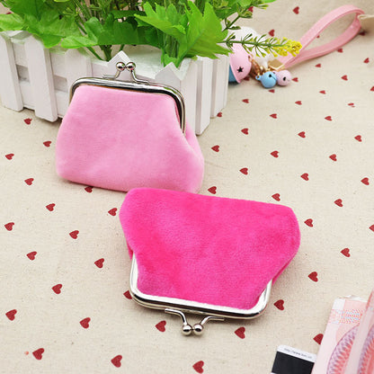 Beautiful Classy Plush Fabric Small Gift Purses