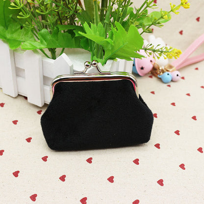 Beautiful Classy Plush Fabric Small Gift Purses