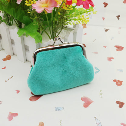 Beautiful Classy Plush Fabric Small Gift Purses