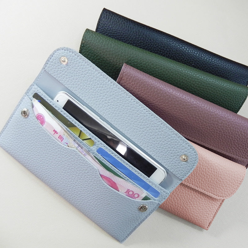 Women's Long Fashion Thin Simple With Slot Ladies Wallets