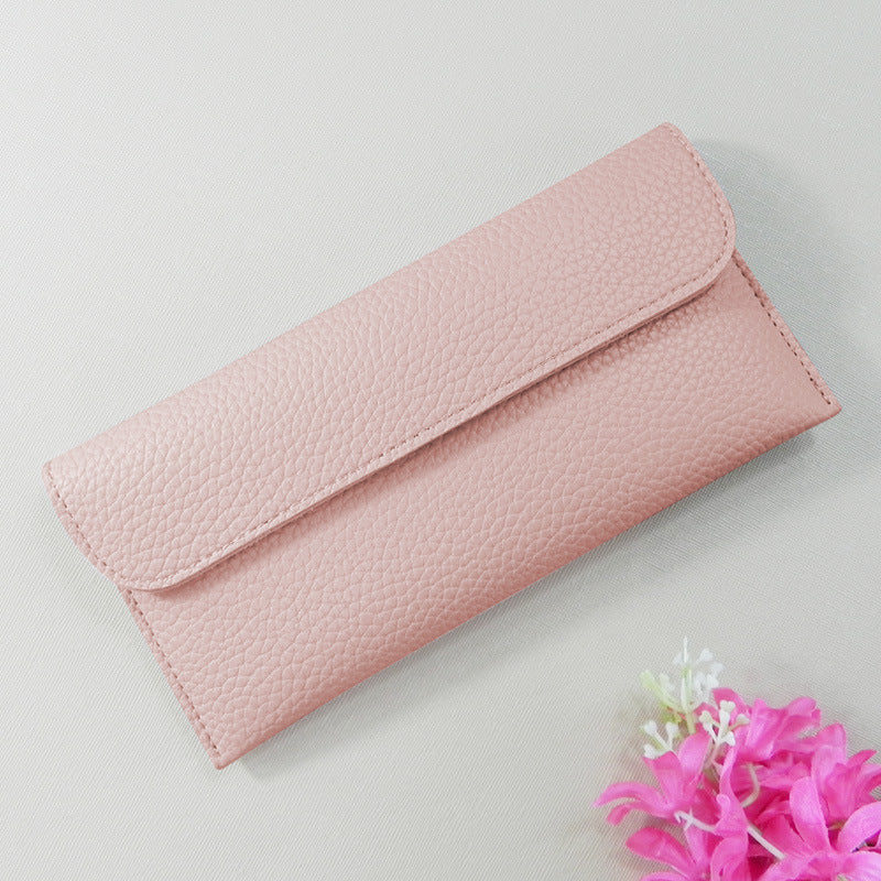 Women's Long Fashion Thin Simple With Slot Ladies Wallets