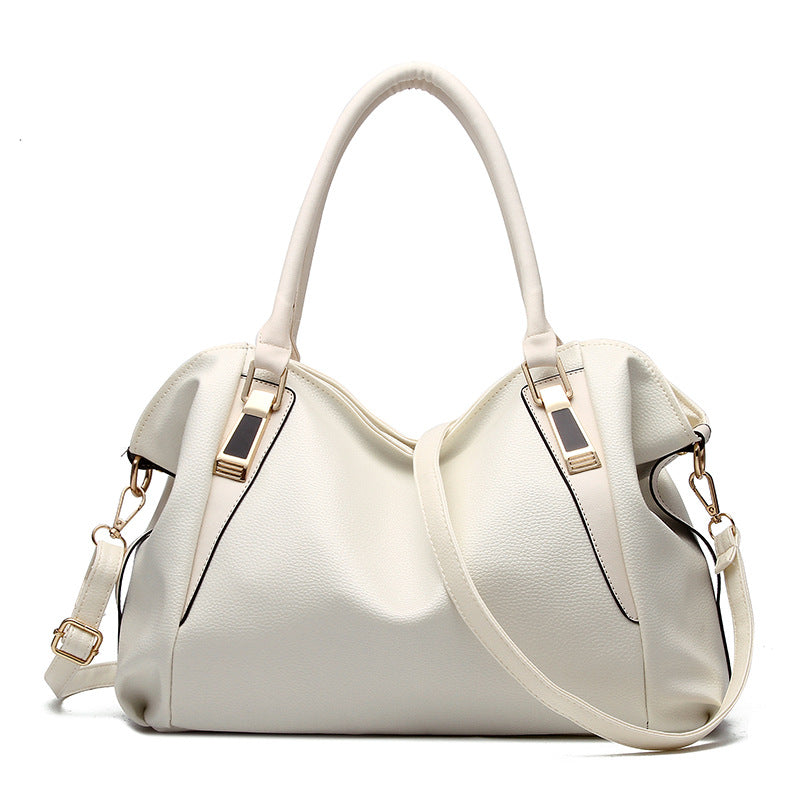 Women's Fashion Soft Leather Trendy Large Capacity Handbags