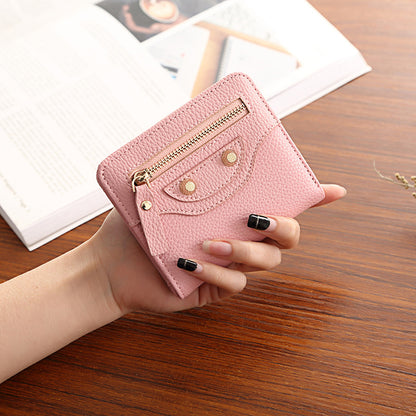 Women's And Thin Soft Leather Korean Trendy Ladies Wallets