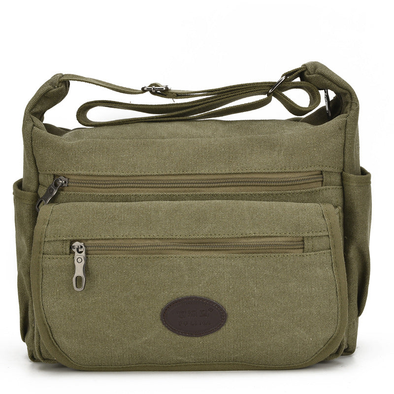 Men's Durable Korean Style Vintage Canvas Men's Messenger Bags