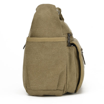 Men's Durable Korean Style Vintage Canvas Men's Messenger Bags